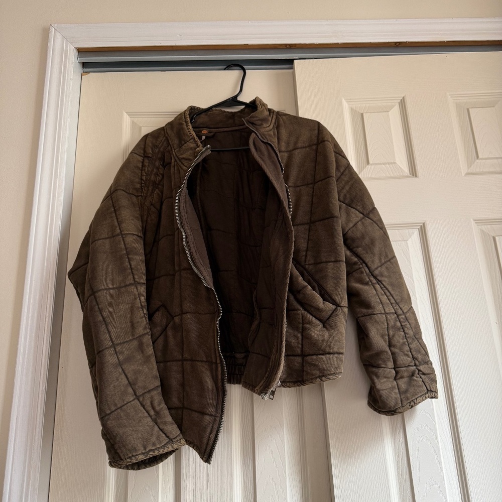 Free People Dolman Quilted Jacket